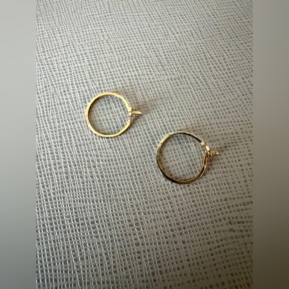 MHoop Dream Earring, Yellow Gold, 14k, Pair - Picture 2 of 2